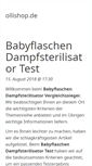 Mobile Screenshot of ollishop.de